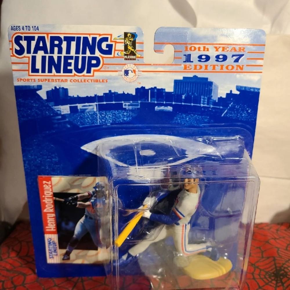 133026 New 1997 MLB Starting Lineup Henry Rodriguez Montreal Expos Action Figure